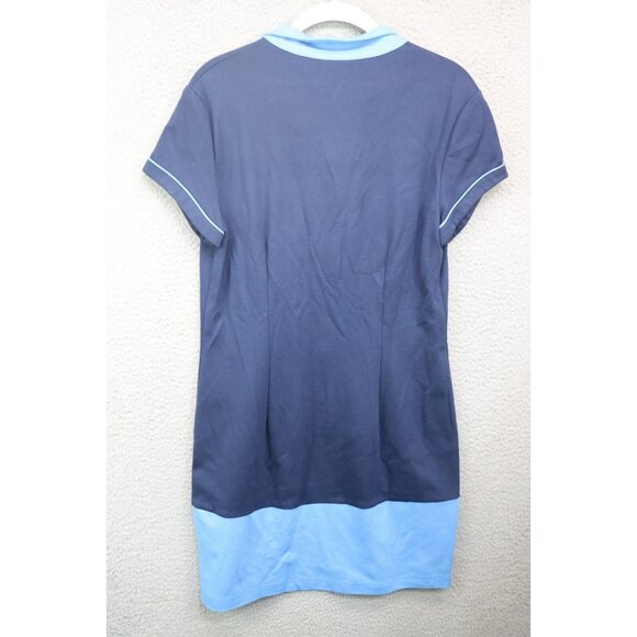 Sail to Sable Cap Sleeve Nautical Dress-Small-Big Gold Buttons-Preppy - Picture 7 of 9